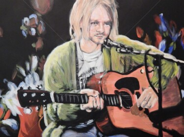 Kurt Cobain at Unplugged, 2